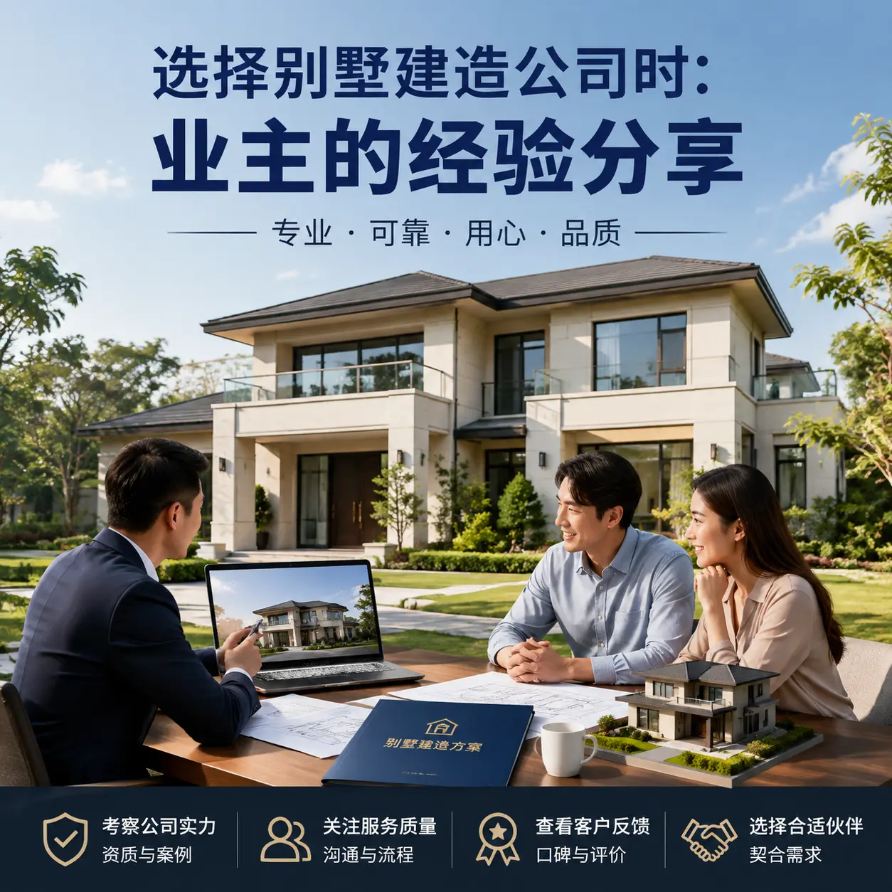 选择别墅建造公司时: 岑巩 业主的经验分享