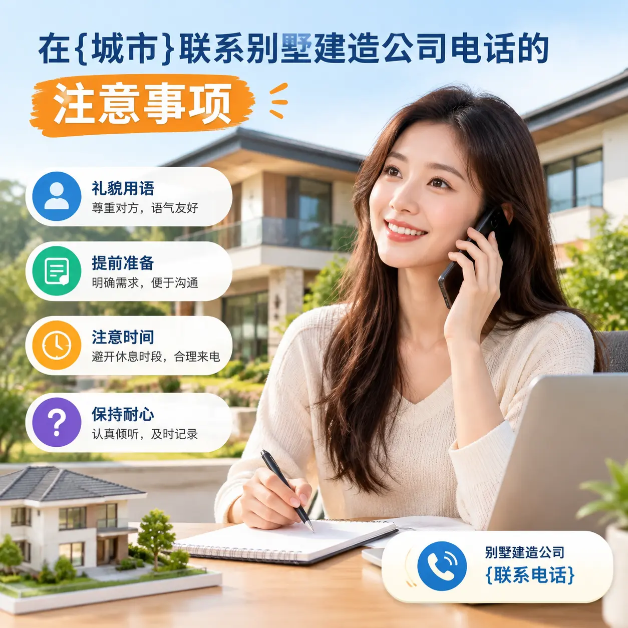 在岑巩联系别墅建造公司电话的注意事项