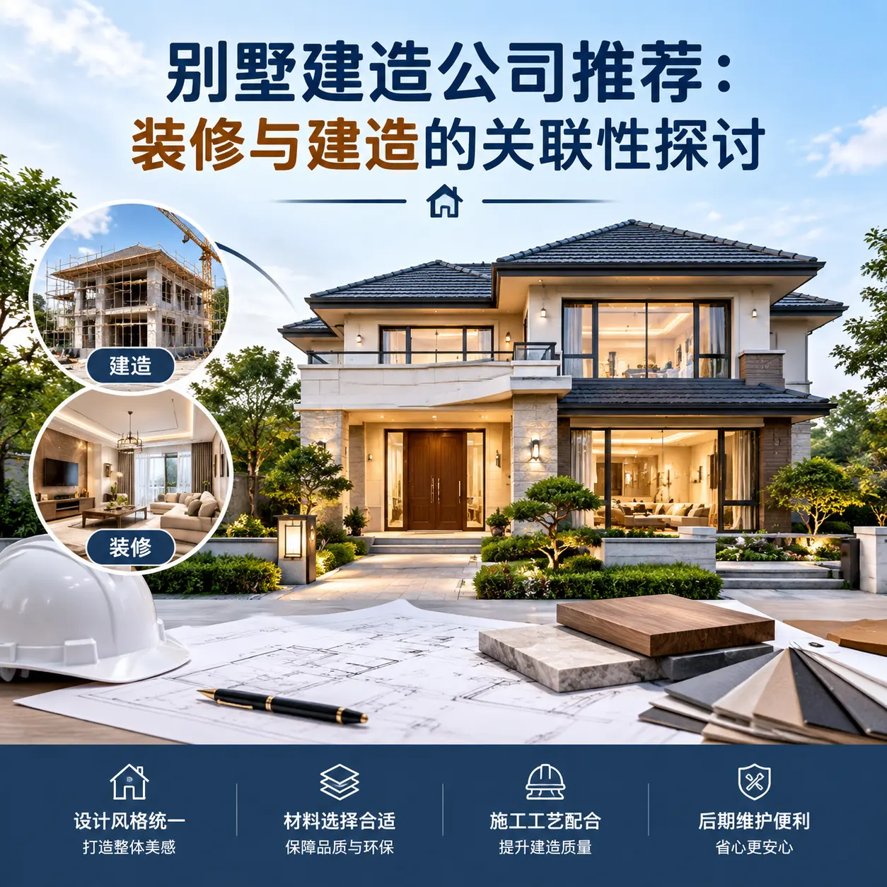 别墅建造公司推荐：装修与建造的关联性探讨