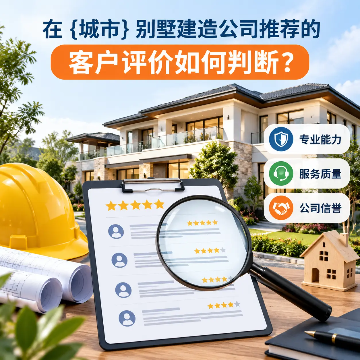 在 岑巩 别墅建造公司推荐的客户评价如何判断?
