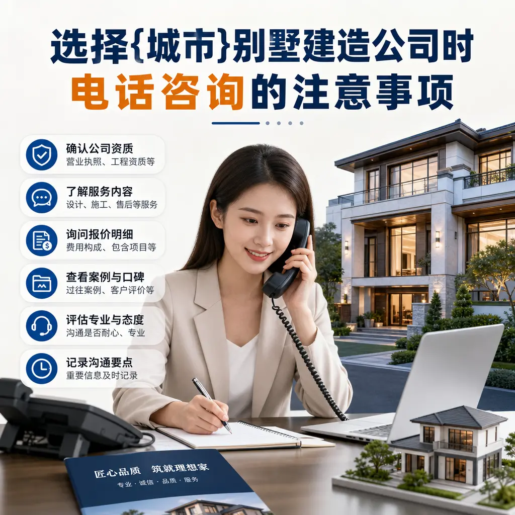 选择岑巩别墅建造公司时，电话咨询的注意事项