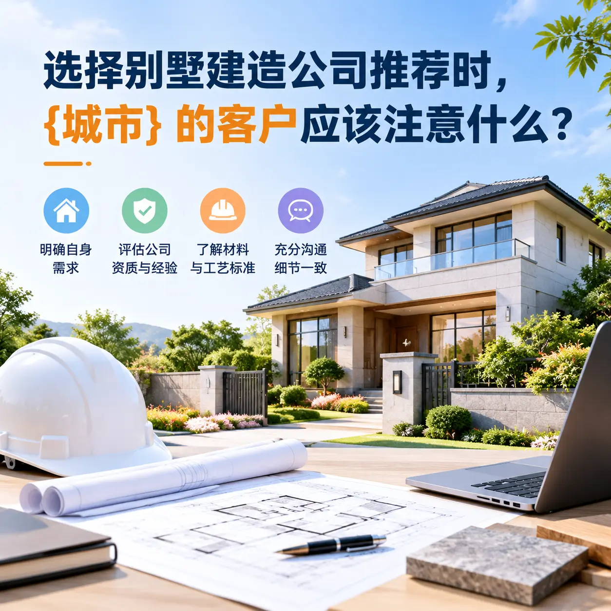 选择别墅建造公司推荐时，岑巩 的客户应该注意什么？