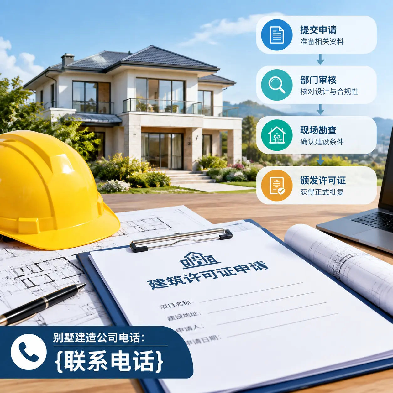 别墅建造公司电话:在岑巩建造前的准备工作