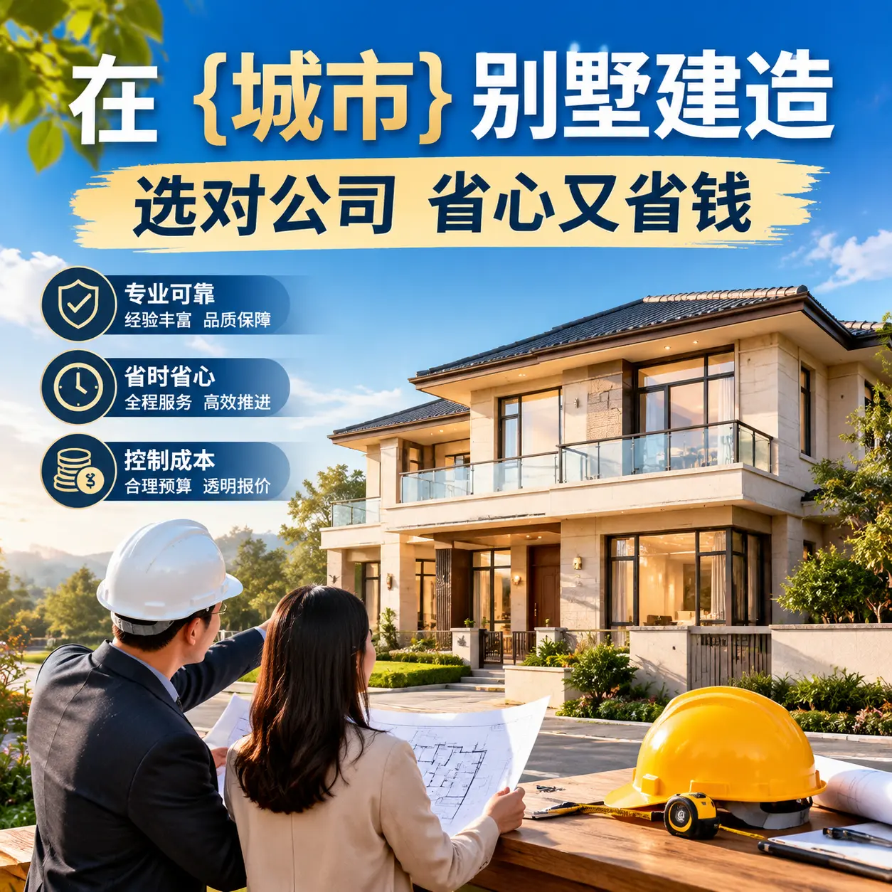 在 岑巩 别墅建造，选对公司省心又省钱
