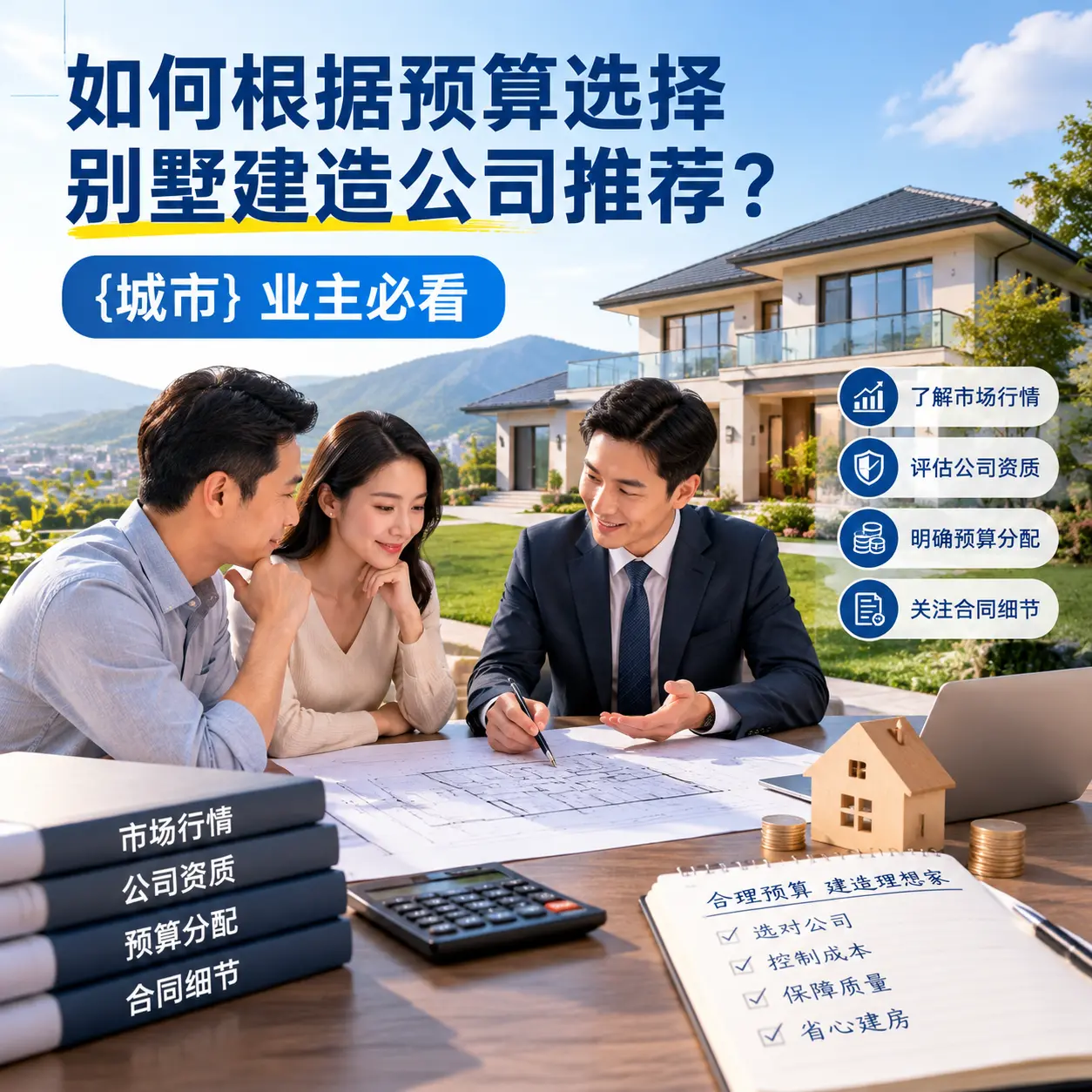 如何根据预算选择别墅建造公司推荐？ 岑巩 业主必看