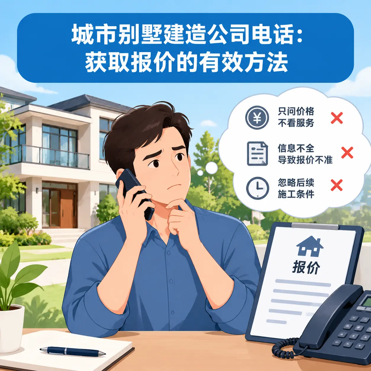 岑巩别墅建造公司电话：获取报价的有效方法