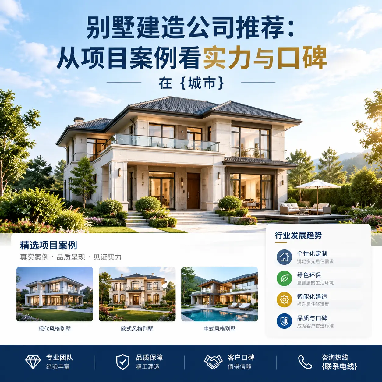别墅建造公司推荐:从项目案例看实力与口碑在 岑巩