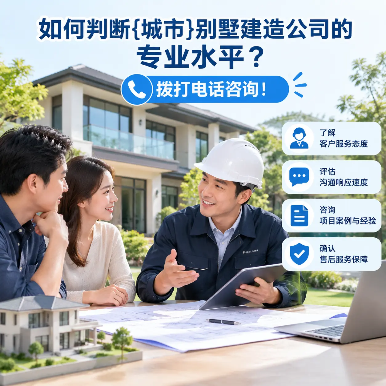 如何判断岑巩别墅建造公司的专业水平？拨打电话咨询！